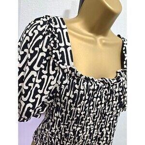 MilkMaid Linen Blend Crop Top Womens XL Neutral Coquette Boho Cottage Festival